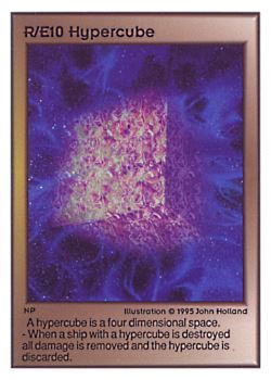           E10 ‑ Hypercube  Set: UE  Rarity: E1    Artist: John Holland    