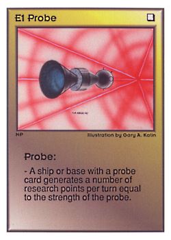           E1 ‑ Probe  Set: UE  Rarity: C1    Artist: Gary A. Kalin    