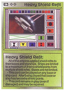           E3 ‑ Heavy Shield Refit  Set: BE  Rarity: U1    Artist: Gary A. Kalin    