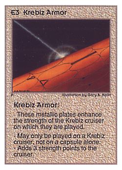           E3 ‑ Krebiz Armor  Set: UE  Rarity: R1    Artist: Gary A. Kalin    