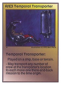           R/E3 ‑ Temporal Transporter  Set: UE  Rarity: U1    Artist: Ben Peck    