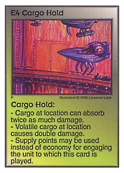          E4 ‑ Cargo Hold  Set: Pir  Rarity: U1    Artist: Lissanne Lake    