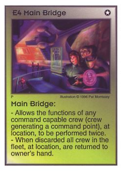           E4 ‑ Main Bridge  Set: Pir  Rarity: U1    Artist: Pat Morrissey    