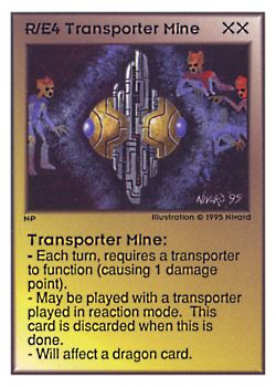           R/E4 ‑ Transporter Mine  Set: UE  Rarity: U1    Artist: Nivard    