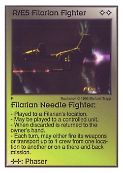           R/E5 ‑ Filarian Fighter ‑ Filarian Needle Fighter  Set: Per  Rarity: U1    Artist: Michael Trapp    