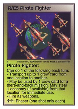           R/E5 ‑ Pirate Fighter  Set: Pir  Rarity: U1    Artist: Randy 'Tarkas' Hoar & Bob Wesson    