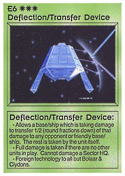           E6 ‑ Deflection/Transfer Device (Bolaar)  Set: BE  Rarity: U1    Artist: Gary A. Kalin    
