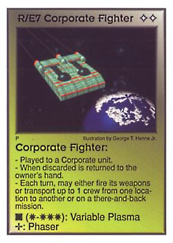           R/E7 ‑ Corporate Fighter  Set: Per  Rarity: U1    Artist: George T. Henne Jr.    