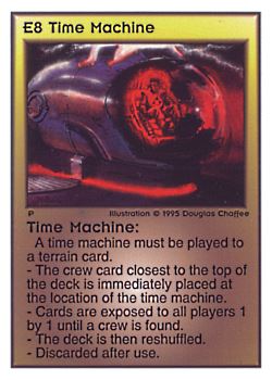           E8 ‑ Time Machine  Set: TG  Rarity: V1    Artist: Douglas Chaffee    