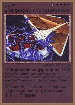           B3 ‑ Power Generation Platform (Energiegewinnungsplattform)  Set: GGB  Rarity: U1    Artist: Nivard    