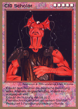           C10 ‑ Scholar  Set: GGB  Rarity: E1    Artist: Lawrence Allen Williams    