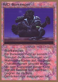           R/C1 ‑ Bar Tender (Barkeeper)  Set: GGB  Rarity: U1    Artist: Ron Rousselle II    