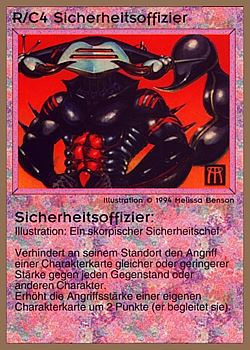           R/C4 ‑ Security Officer (Sicherheitsoffizier)  Set: GGB  Rarity: C2    Artist: Melissa A. Benson    