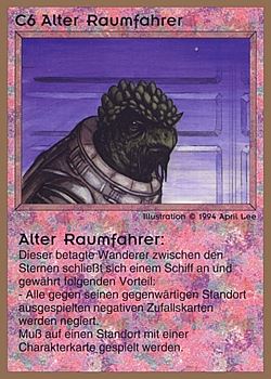           C6 ‑ Ancient Spacefarer (Alter Raumfahrer)  Set: GGB  Rarity: R1    Artist: April Lee    