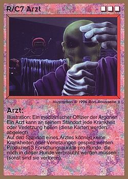           R/C7 ‑ Doctor (Arzt)  Set: GGB  Rarity: R1    Artist: Ron Rousselle II    