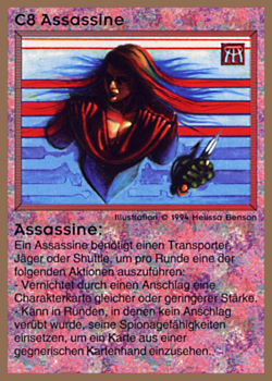           C8 ‑ Assassin (Assassine)  Set: GGB  Rarity: R1    Artist: Melissa A. Benson    