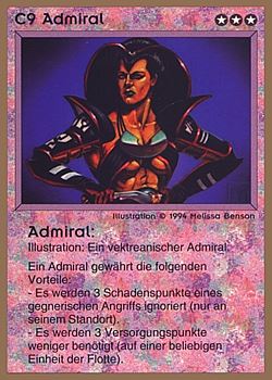           C9 ‑ Admiral  Set: GGB  Rarity: R1    Artist: Melissa A. Benson    