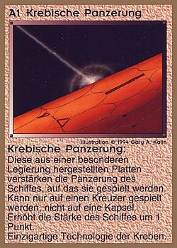           A1 ‑ Krebiz Armor (Krebische Panzerung)  Set: GGB  Rarity: C1    Artist: Gary A. Kalin    