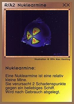           A2 ‑ Nuclear Mine (Nuklearmine)  Set: GGB  Rarity: C1    Artist: Alec Keating*    