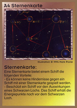           A4 ‑ Stellar Map (Sternenkarte)  Set: GGB  Rarity: R1    Artist: Mark Poole    