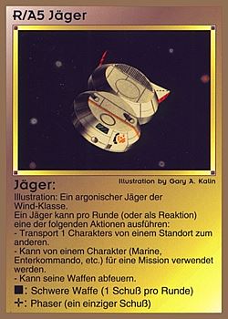           R/A5 ‑ Fighter (Jäger)  Set: GGB  Rarity: U1    Artist: Gary A. Kalin    