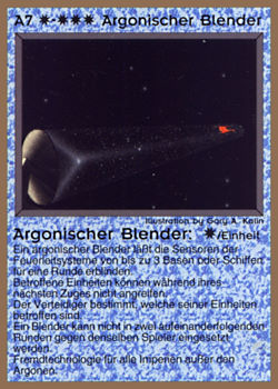           A7 ‑ Argonian Strobe (Argonischer Blender)  Set: GGB  Rarity: R1    Artist: Gary A. Kalin    