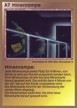          A7 ‑ Mine Rack (Minenrampe)  Set: GGB  Rarity: R1    Artist: Ron Rousselle II    