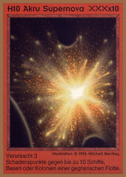           H10 ‑ Akru Supernova  Set: GGB  Rarity: E1    Artist: Mitchell Davidson Bentley    
