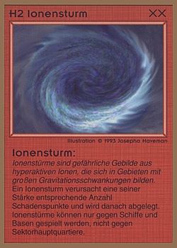           H2 ‑ Ion Storm (Ionensturm)  Set: GGB  Rarity: C2    Artist: Josepha Haveman    