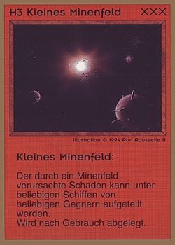           H3 ‑ Small Minefield (Kleines Minenfeld)  Set: GGB  Rarity: U1    Artist: Ron Rousselle II    