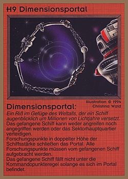           H9 ‑ Dimensional Portal (Dimensionsportal)  Set: GGB  Rarity: R1    Artist: Christina Wald    