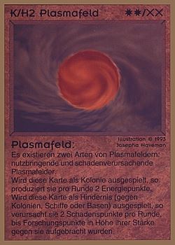           K/H2 ‑ Plasma Field (Plasmafeld)  Set: GGB  Rarity: C2    Artist: Josepha Haveman    