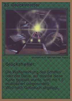           Z3 ‑ Lucky Targeting (Glückstreffer)  Set: GGB  Rarity: C2    Artist: Michael Trapp    