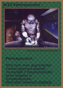           R/Z3 ‑ Repair Malfunction (Fehlreparatur)  Set: GGB  Rarity: C2    Artist: Ron Rousselle II    
