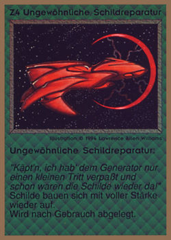           Z4 ‑ Lucky Shield Repair (Ungewöhnliche Schildreparatur)  Set: GGB  Rarity: U1    Artist: Lawrence Allen Williams    