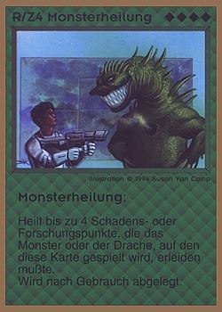           R/Z4 ‑ Monster Healing (Monsterheilung)  Set: GGB  Rarity: U1    Artist: Susan Van Camp    