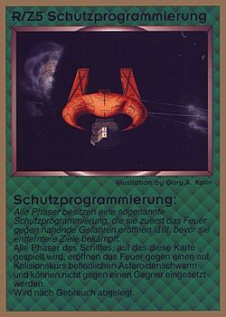           R/Z5 ‑ Defensive Override (Schutzprogrammierung)  Set: GGB  Rarity: U1    Artist: Gary A. Kalin    