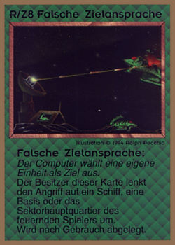          R/Z8 ‑ Targeting Error (Falsche Zielansprache)  Set: GGB  Rarity: R1    Artist: Ralph Pecchia Jr.    