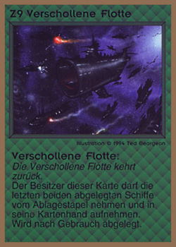           Z9 ‑ Lost Fleet (Verschollene Flotte)  Set: GGB  Rarity: R1    Artist: Ted Beargeon    