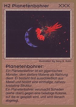           M2 ‑ Planet Gouge (Planetenbohrer)  Set: GGB  Rarity: C1    Artist: Gary A. Kalin    