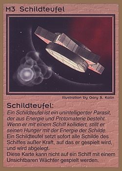           M3 ‑ Shield Fiend (Schildteufel)  Set: GGB  Rarity: C1    Artist: Gary A. Kalin    