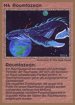          M4 ‑ Spacetacean (Raumtazean)  Set: GGB  Rarity: U1    Artist: Mark Poole    