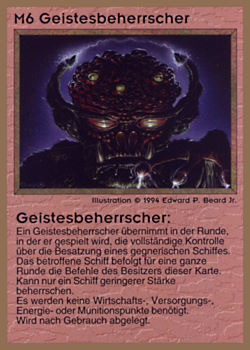           M6 ‑ Mind Control Beast (Geistesbeherrscher)  Set: GGB  Rarity: R1    Artist: Edward P. Beard Jr.    