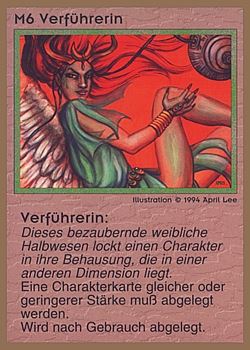           M6 ‑ Seductress (Verführerin)  Set: GGB  Rarity: U1    Artist: April Lee    