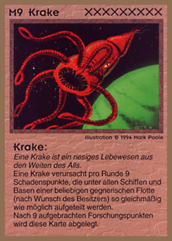           M9 ‑ Kraken (Krake)  Set: GGB  Rarity: R1    Artist: Mark Poole    