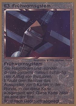          E3 ‑ Early Warning Beacon (Frühwarnsystem)  Set: GGB  Rarity: C2    Artist: Michael Trapp    