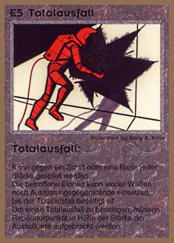           E5 ‑ Breakdown (Totalausfall)  Set: GGB  Rarity: U1    Artist: Gary A. Kalin    