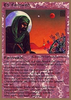           E5 ‑ Wandering Desire (Fernweh)  Set: GGB  Rarity: U1    Artist: Melissa A. Benson    
