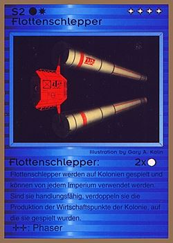           S2 ‑ Fleet Tug (Flottenschlepper)  Set: GGB  Rarity: U1    Artist: Gary A. Kalin    