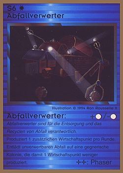           S6 ‑ Garbage Scow (Abfallverwerter)  Set: GGB  Rarity: U1    Artist: Ron Rousselle II    
